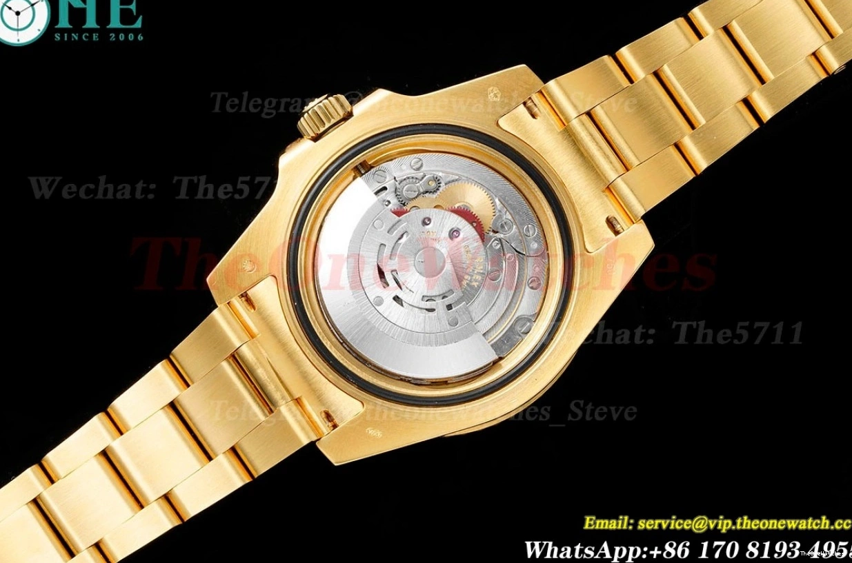 KF VR3135 Black 116618LN 40mm Dot YG YG Wrapped Submariner 0403